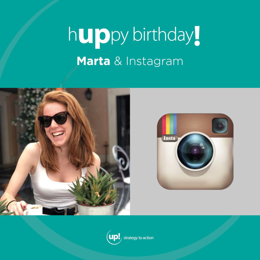 Buon compleanno Marta! (e Instagram)