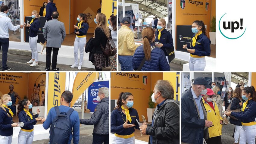 #SaloneNautico: up! al fianco di Fastweb